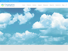 Tablet Screenshot of congregationconnect.com